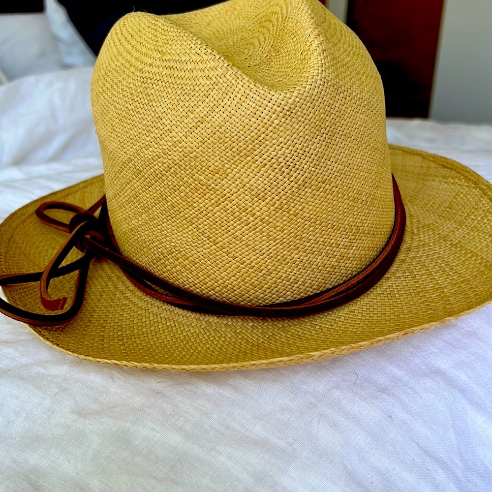 Chamula Panama Hat . Rarely worn size 57